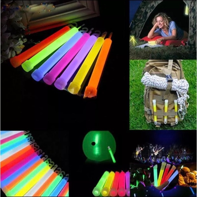 Jual COD Nyota Glow stick 6 inch - glow stick fosfor - stik fosfor ...