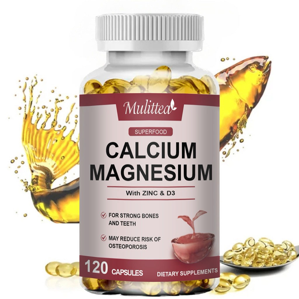 Jual Calcium 1000mg Magnesium 400mg Zinc 25mg Vitamin D3 600iu Promotes Boneandmuscleandnervous