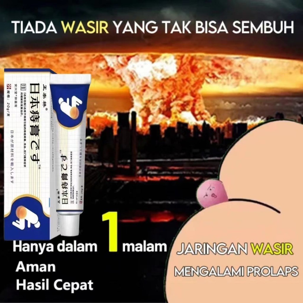 Japan Obat Wasir 20g Paling Ampuh Obat Ambeien Tipe Campuran Tipe Bola Daging Aman Dan Tak Menyakitkan Penghilangan Cepat Herbal Premium Menghilangkan Benjolan Wasir Dalam Wasi