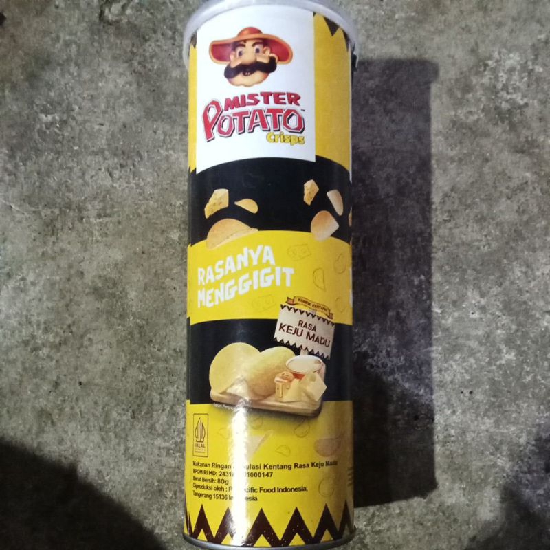 Jual Mister Potato Crisps 80g Shopee Indonesia