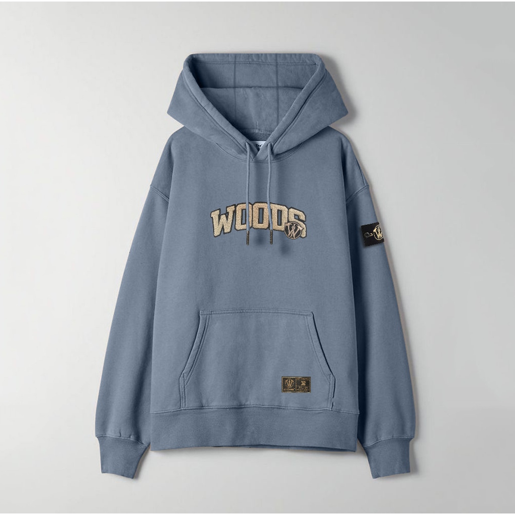 × WOOD WOOD IAN LOGO HOODY XL WOOD WOOD IAN HOODIE
