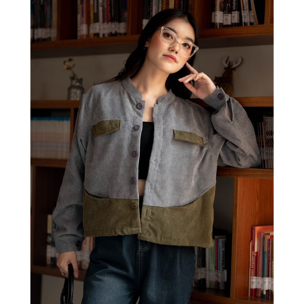Jual Myrubylicious GLAZED JACKET | ATASAN WANITA | JACKET | Shopee ...