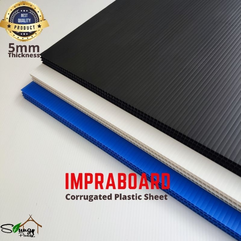 Jual Impraboard Inpraboard Infraboard 5mm / 5 mm A1 A2 A3 A4 PP Board ...