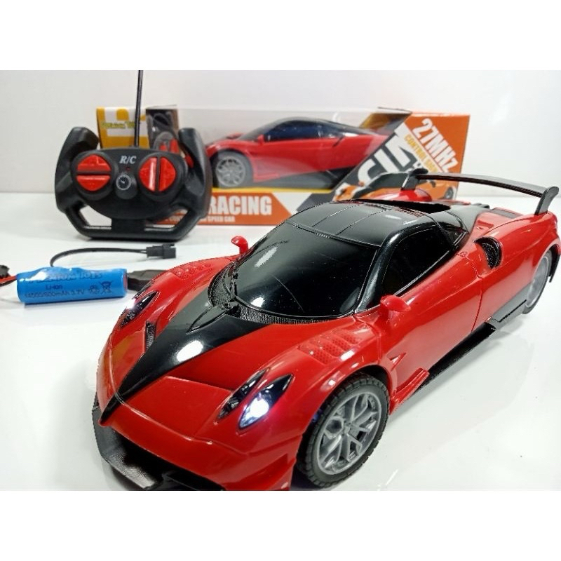 Jual Mobil Remote Control Speed Racing Sport Lampu dan Cas Mobil1:18 ...