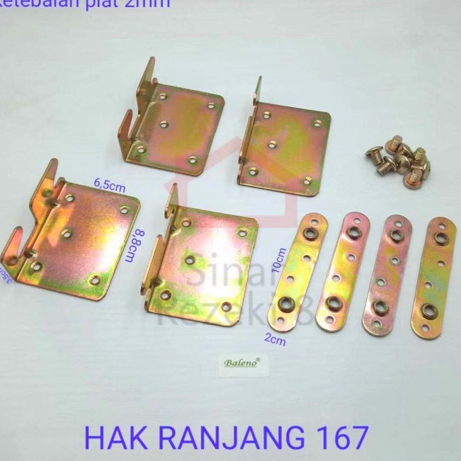 Jual Ready Hak Ranjang 167 Dipan Siku Tempat Tidur Bayi Box Bed Fitting ...