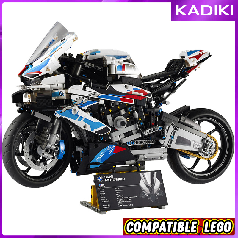 Jual Brick Technic GP BMW M 1000 RR Compatible 42130 – Block Motor