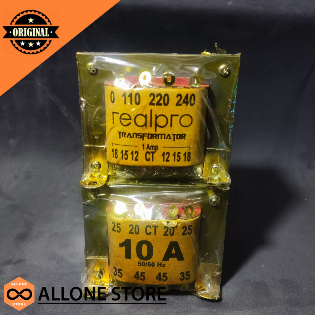 Jual TRAFO/TRAVO 10A CT 45 REALPRO TEMBAGA MURNI 10 Ampere CT 45V 10A ...