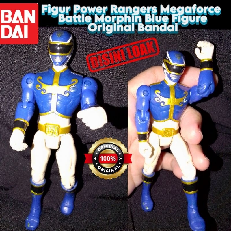 Jual Figur Power Rangers artikulasi original bandai mega force battle