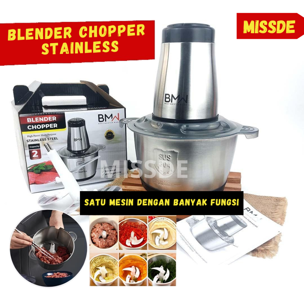 Jual BLENDER PENGGILING DAGING STAINLESS ELEKTRIK / CHOPPER MEAT ...