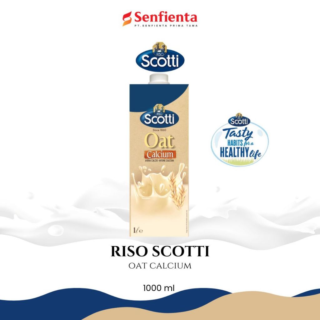 Jual Riso Scotti Oat Milk Calcium 1000 ml | Shopee Indonesia