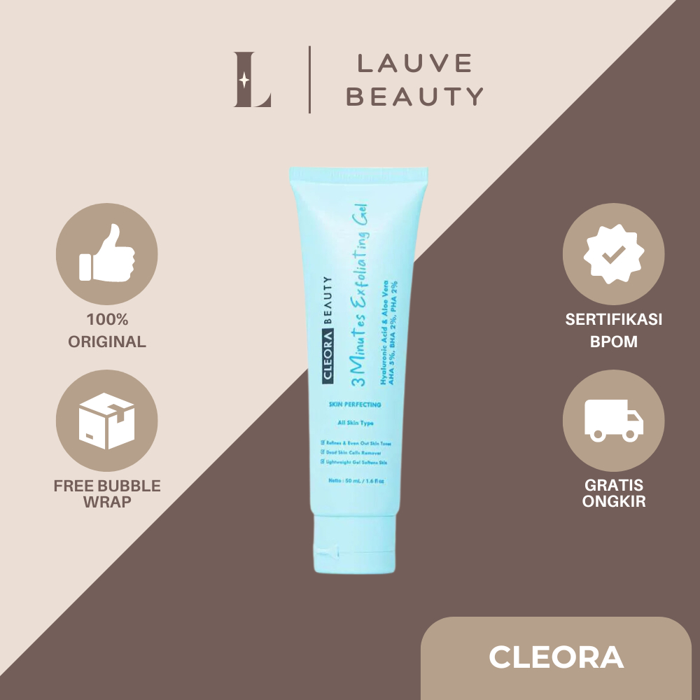 Jual Cleora 3 Minutes Exfoliating Gel With AHA BHA PHA | Shopee Indonesia