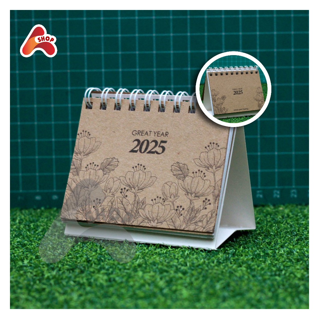Jual 2025 KALENDER MEJA MINI KURCACI 2025 | KALENDER KECIL | KALENDER