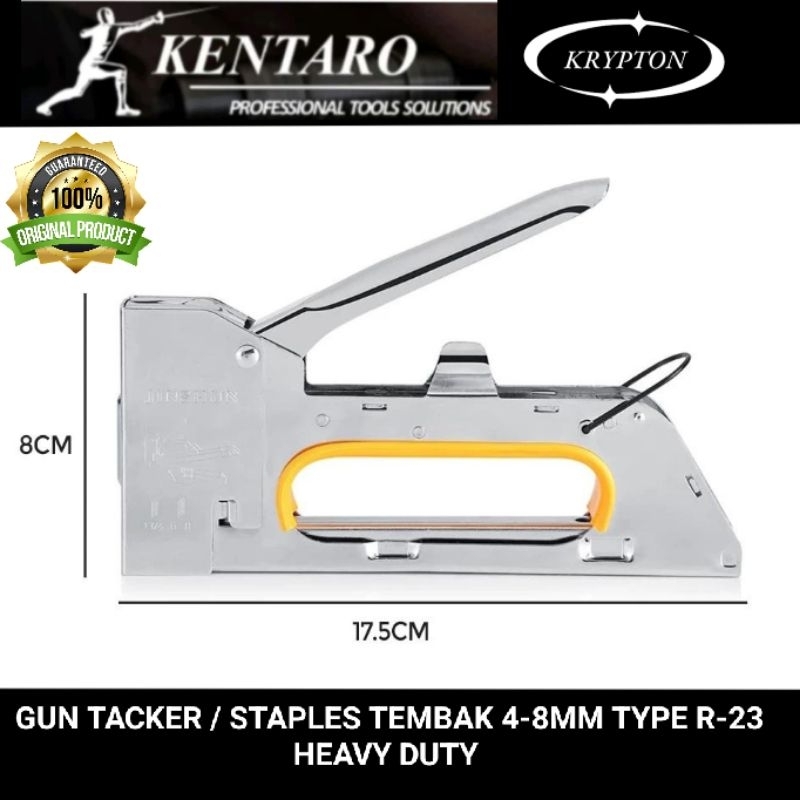 Jual Staples gun tacker TYPE R-23 (!model rapid ) heavy duty Kentaro ...