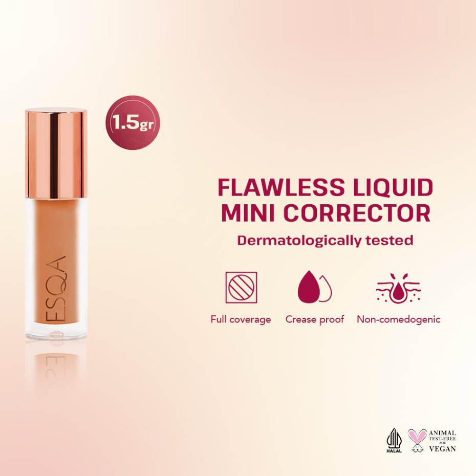 Jual LIVI - Esqa Flawless Liquid Corrector 1.5gr (MINI) | Shopee Indonesia