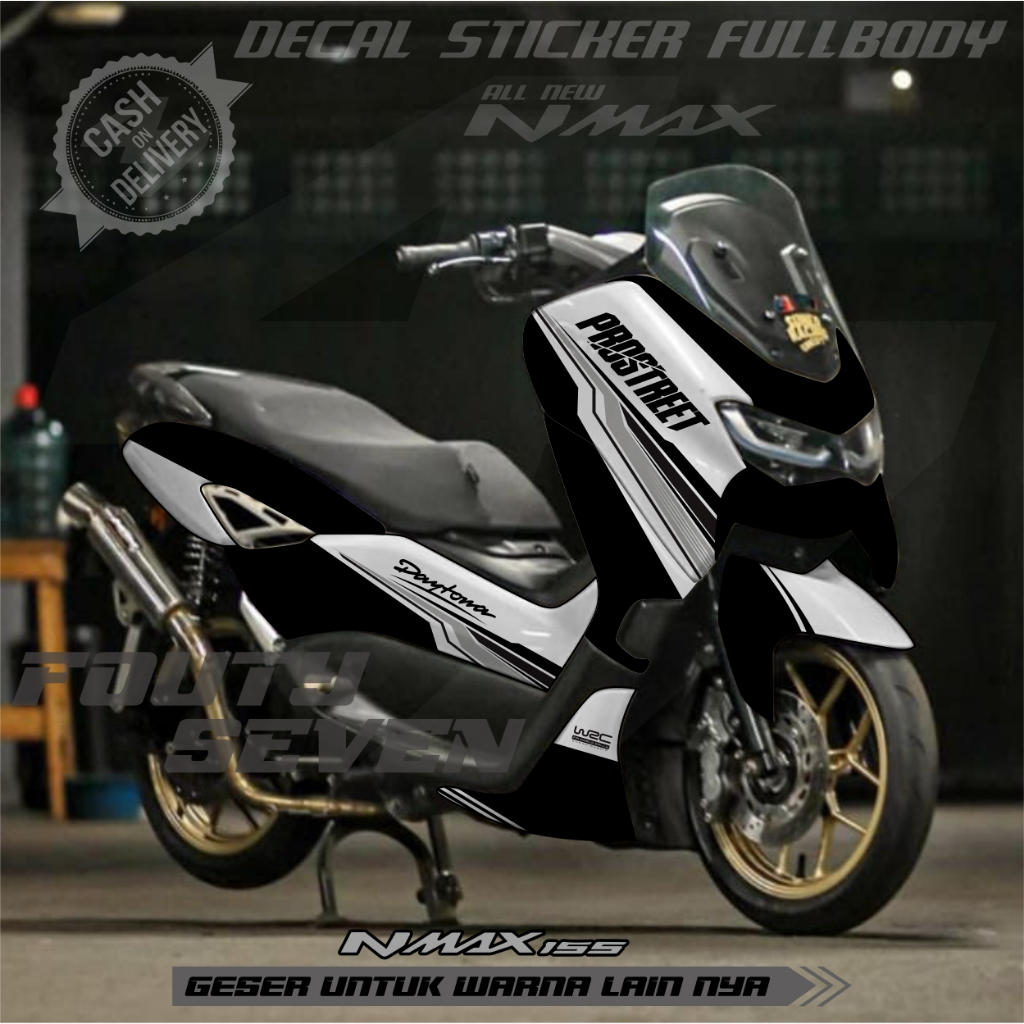Jual Sticker Decal Nmax New Sticker Striping Full Body Variasi Sticker ...