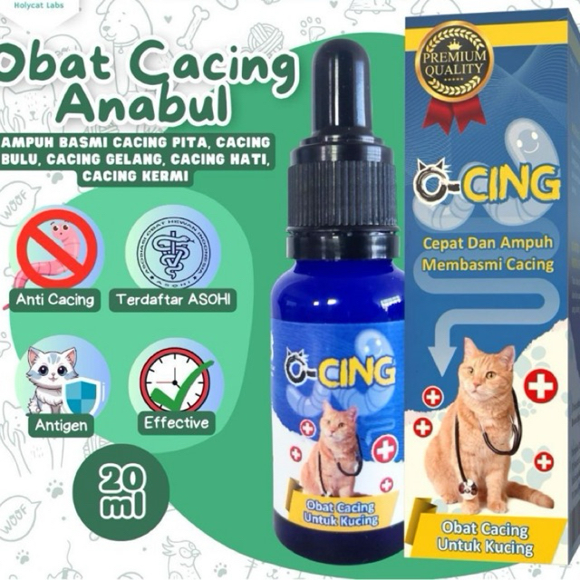 Jual Obat Cacing Kucing O-Cing 20ml | Shopee Indonesia