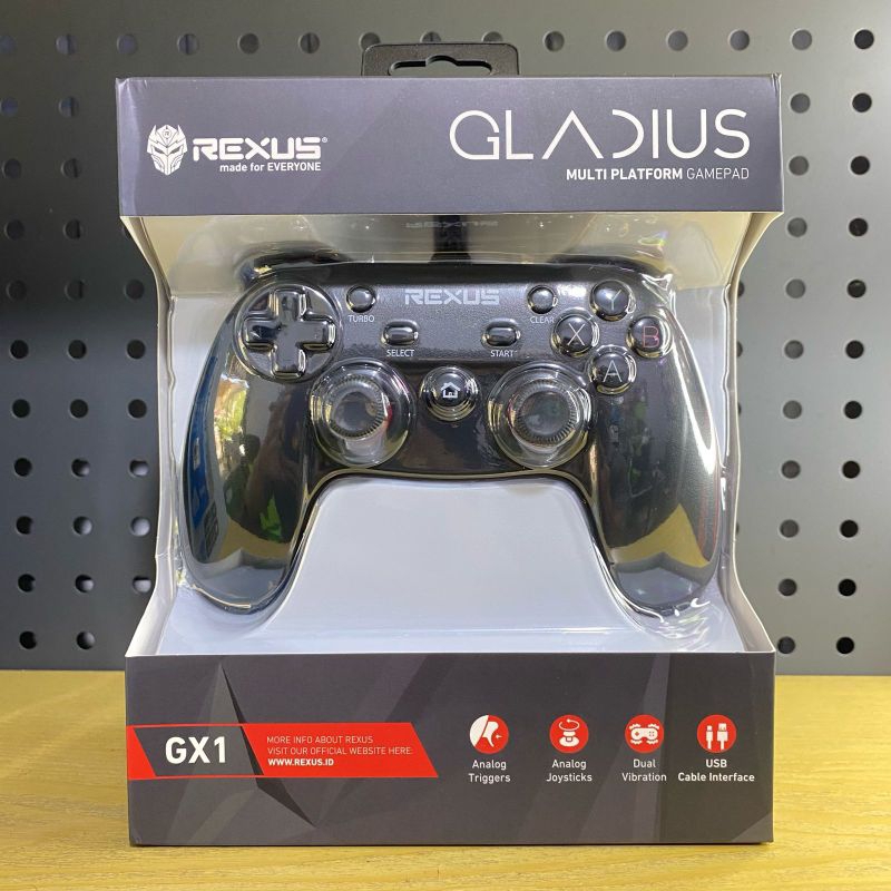Jual Rexus GX1 Gamepad Joystick Gaming For PC/PS3/Android | Shopee ...