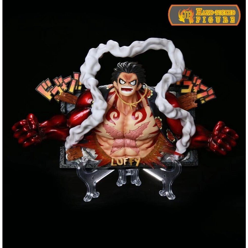 Jual action figure one piece diorama monkey d luffy photo frame gear 4 ...