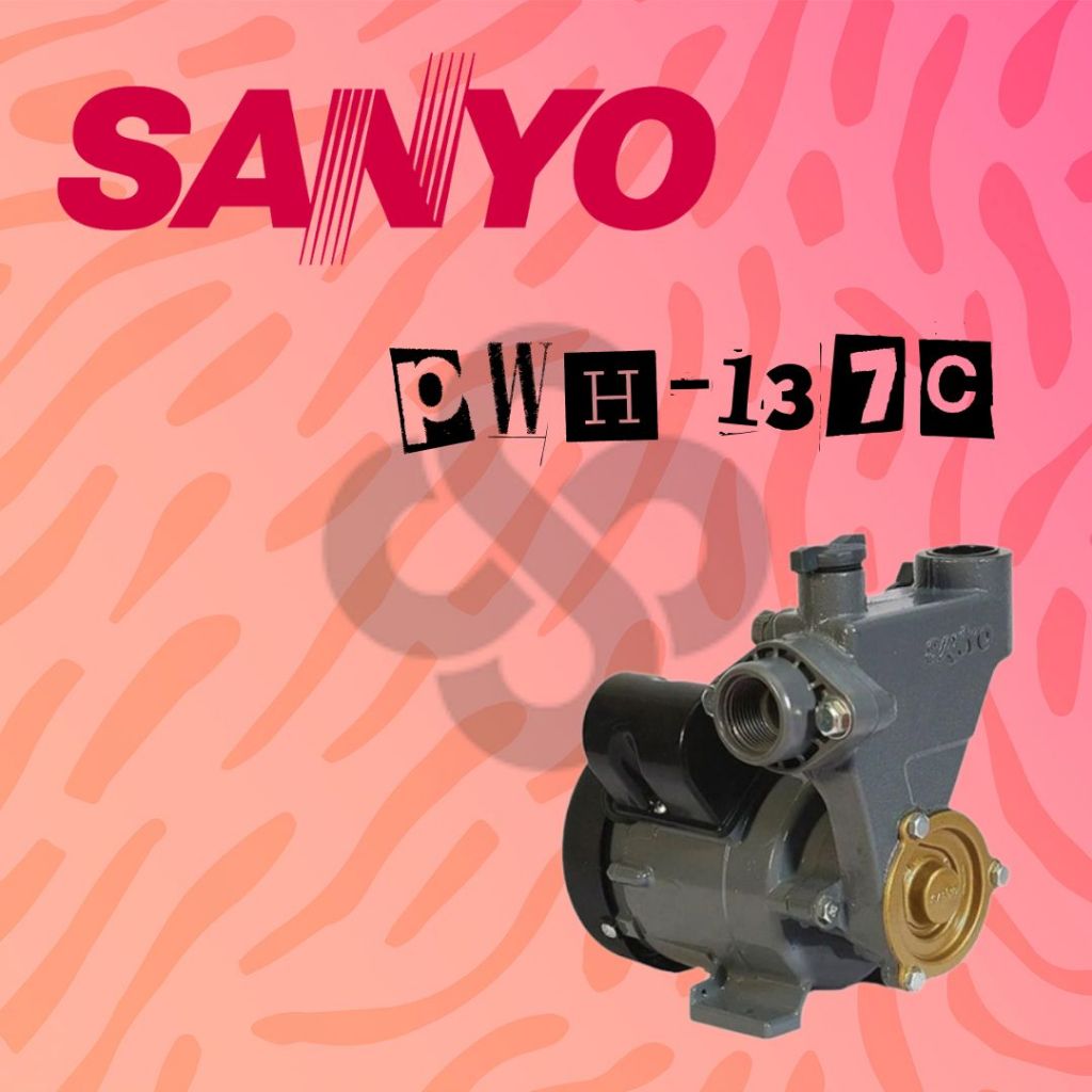 Jual Pompa Air Sanyo PWH137C 125 Watt Non Otomatis PWH 137C | Shopee ...