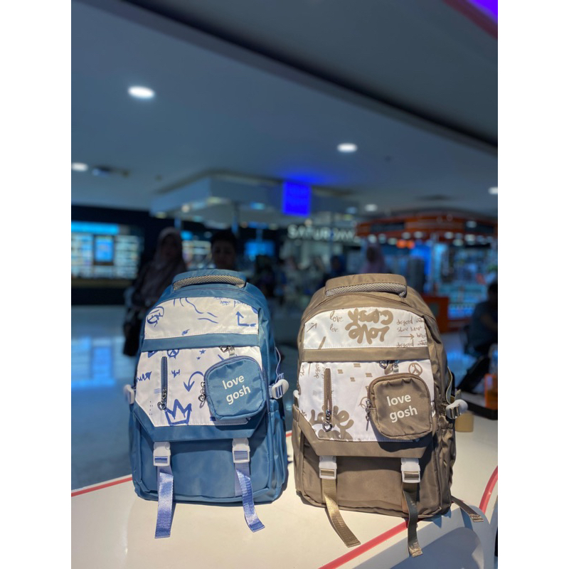 Jual Disc new motif tas ransel gosh original terbaru (BACA DESKRIPSI ...