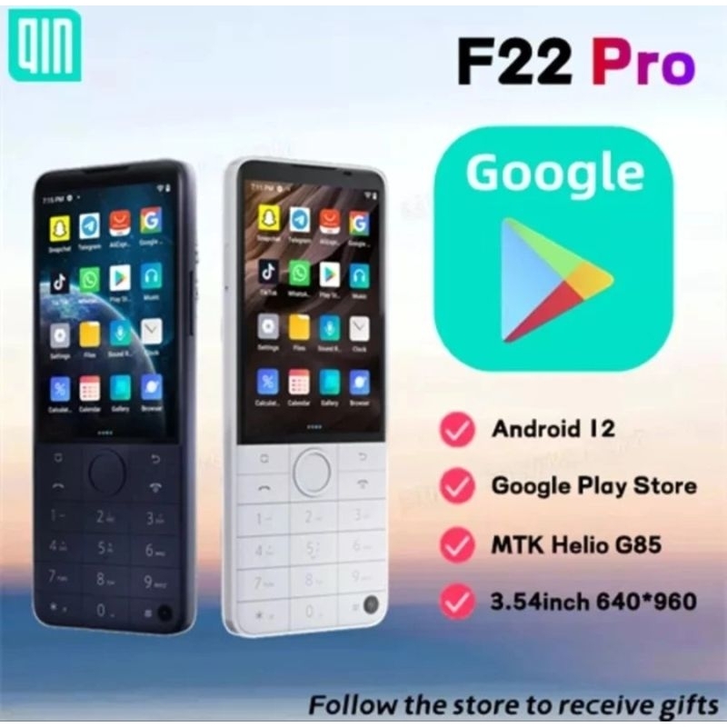Jual Qin F22 Pro Global Version 4GB 64GB 3,54 inch Hp Handphone Keypad ...