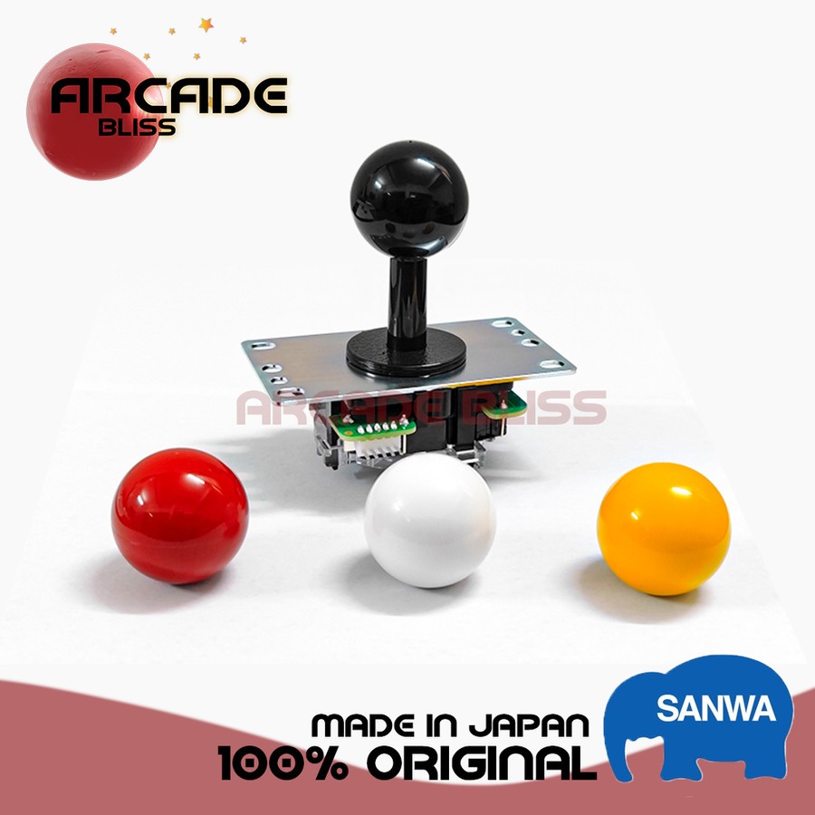 Joystick D'arcade Sanwa JLF-TP-8YT Neuf - Original Pour Borne Arcade, Bartop, Arcade1UP