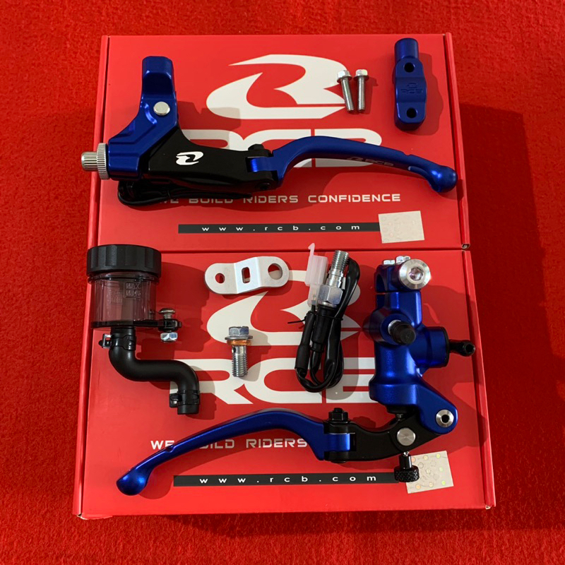 Jual Master Rem RCB RACING BOY Set S1 14mm & Handle kiri / Handle ...