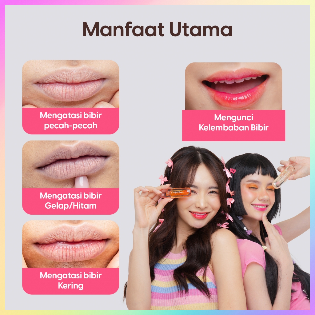 Jual MORLAB - Diamor Collagen Mojo lippie Serum - Variant Ombre ...