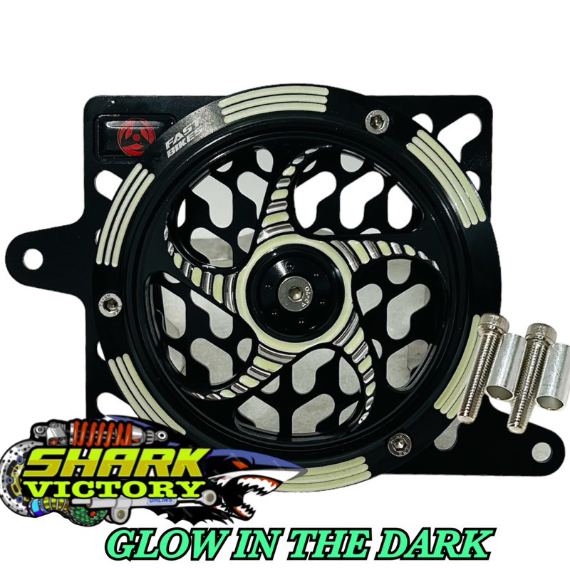 Jual Spinner radiator FULL CNC GLOW IN THE DARK PNP VARIO 125/150 PCX ...