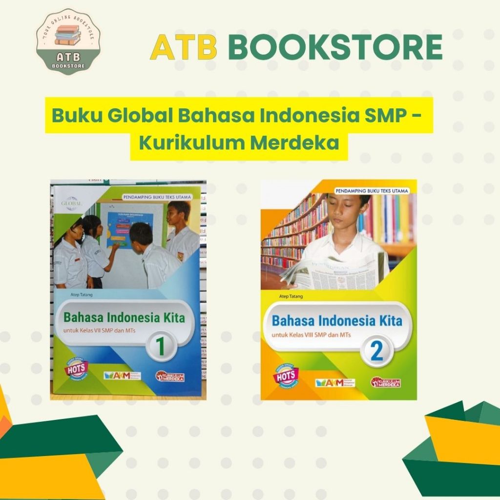 Jual Buku Bahasa Indonesia Kelas 7, 8, 9 SMP/MTS Kurikulum Merdeka ...