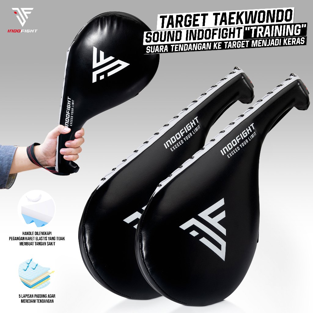 Jual Double Target Taekwondo Sound Indofight Training Target Taekwondo ...