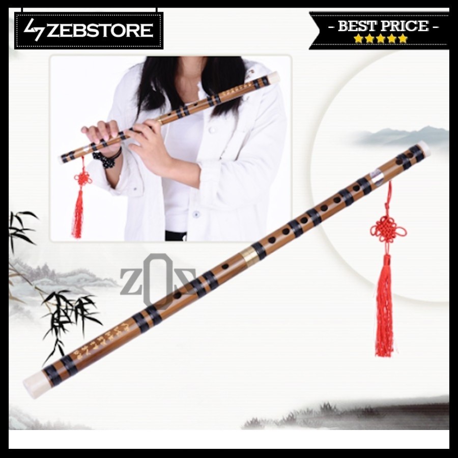 Hulusi Professionnel Flûte Chinoise 100% Artisanat + Coffret + Guide à Jouer #107