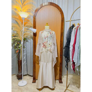 Rno Rok Satin Silk Skirt Melayu Malay Malaysia Maxmara Mermaid