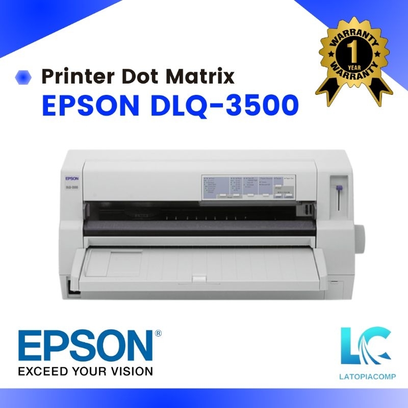 Jual Printer Dot Matrix Epson DLQ3500 Shopee Indonesia