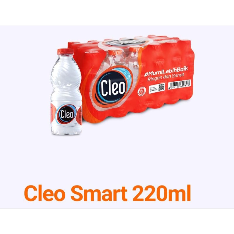 Jual CLEO Mini 220ml (1 pack isi 24 botol) | Shopee Indonesia