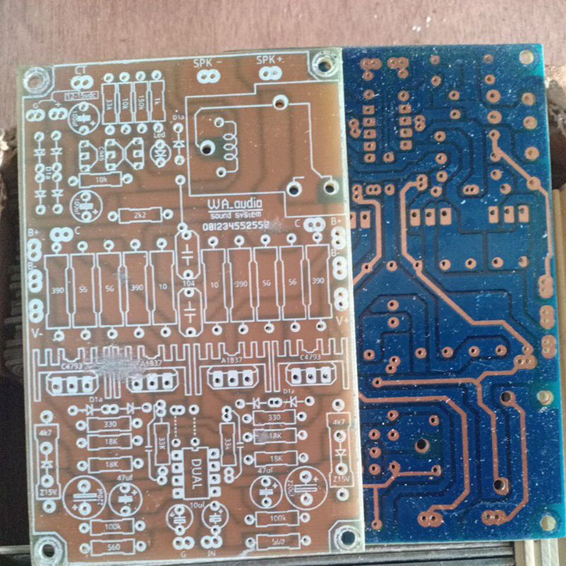 Jual PCB 140W BTL DUAL OPAMP +protecktor 2pcs | Shopee Indonesia
