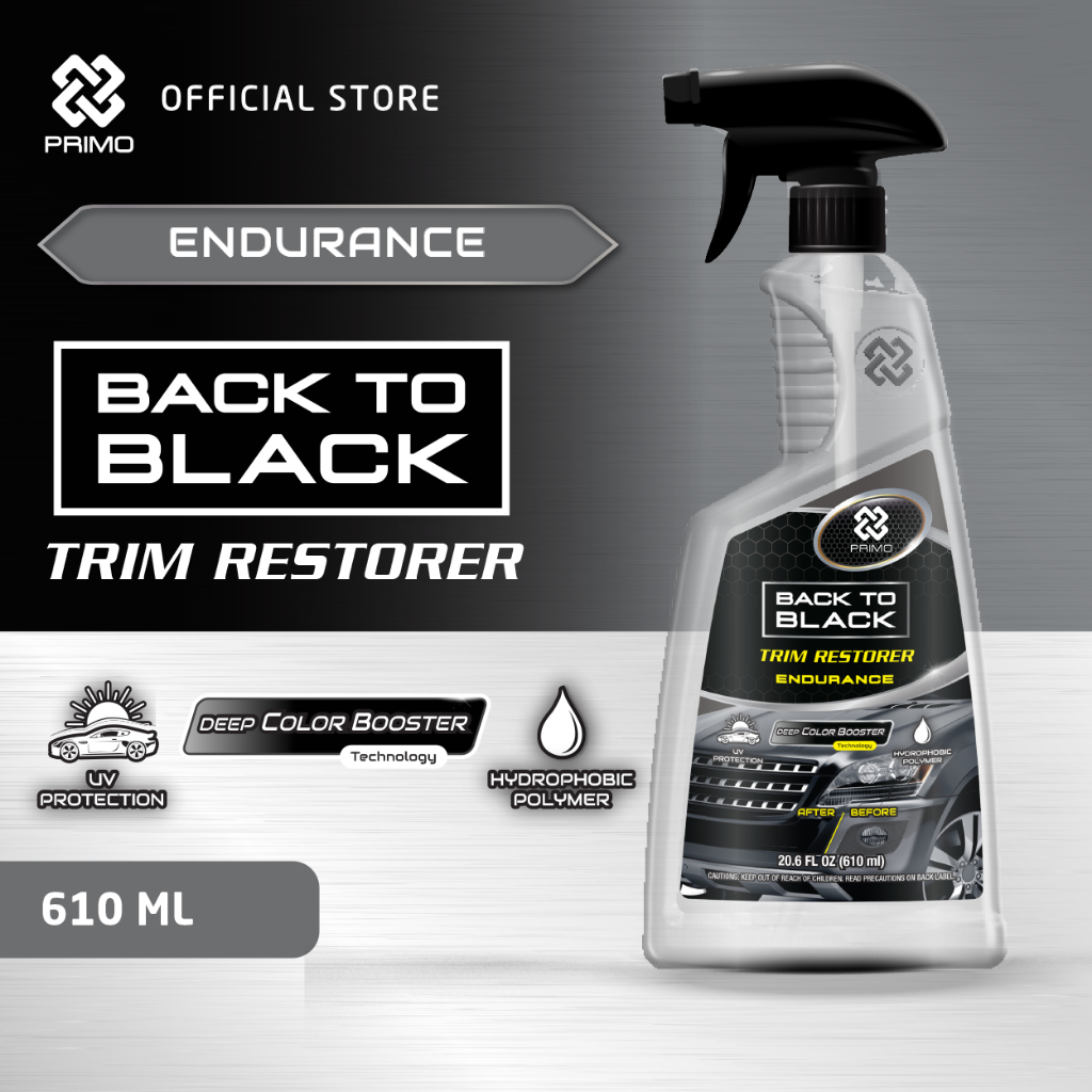 Jual PRIMO Back to Black Trim Restorer Endurance Exterior Plastik Karet ...
