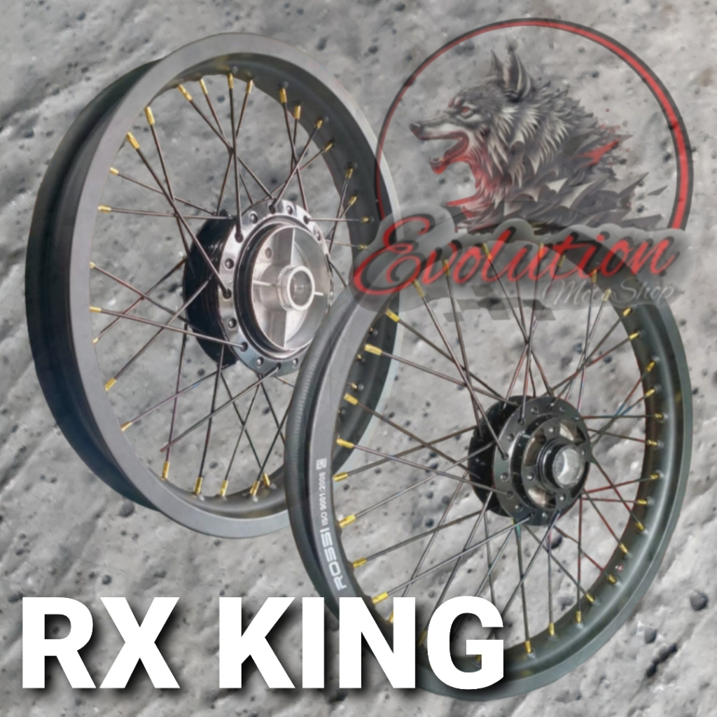 Jual Velg jari-jari RX KING Paket velg set jari jari RX KING komplit ...