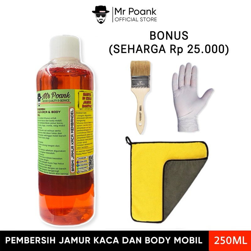 Jual Mr Poank Pembersih Jamur Kaca Dan Kerak Body Mobil Paling Ampuh ...