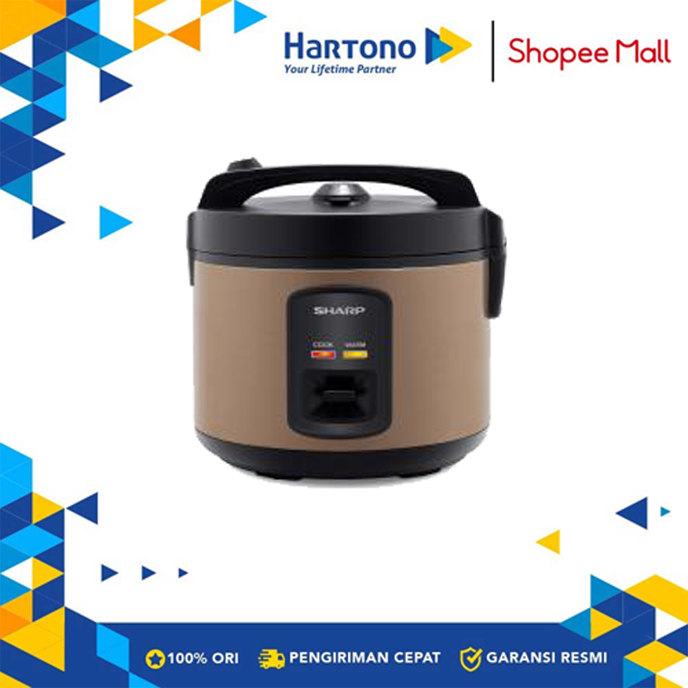 Jual Sharp 1.8L Penanak Nasi Rice Cooker Bronze KS-G18MH-BZ | Shopee ...