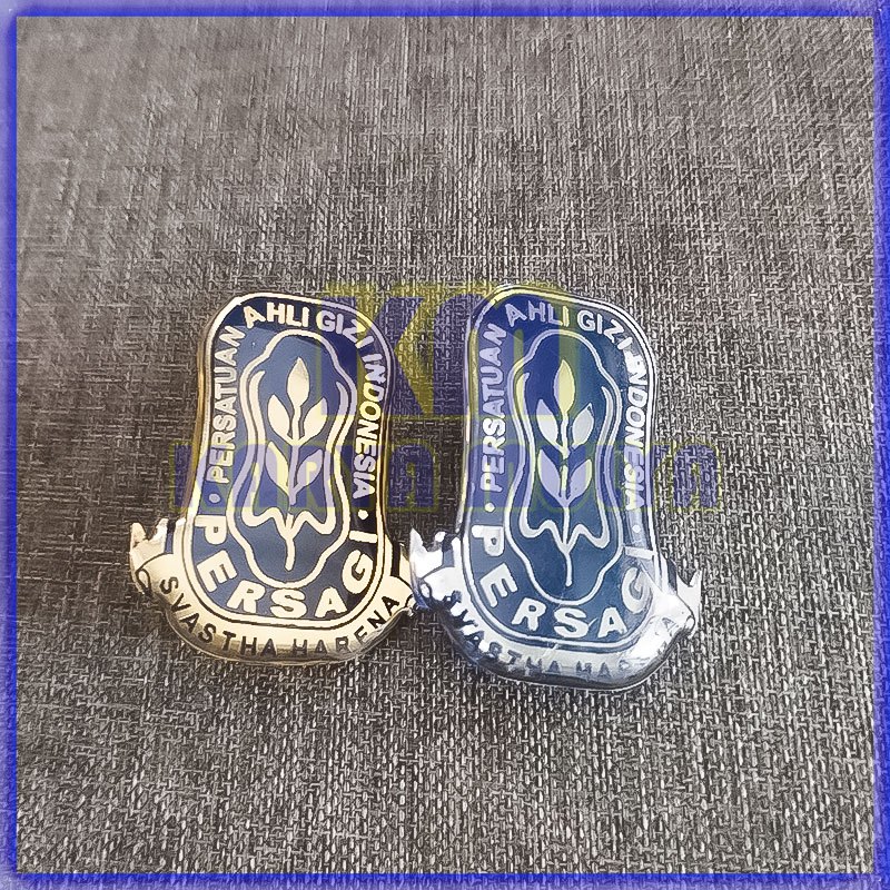 Jual Pin Logo PERSAGI Lencana Komunitas Persatuan Ahli Gizi Murah ...