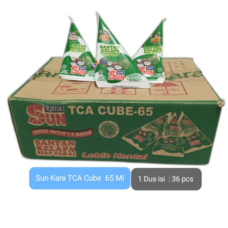 Jual 1 Dus Sun Kara TCA Cube - 65 Ml | Shopee Indonesia