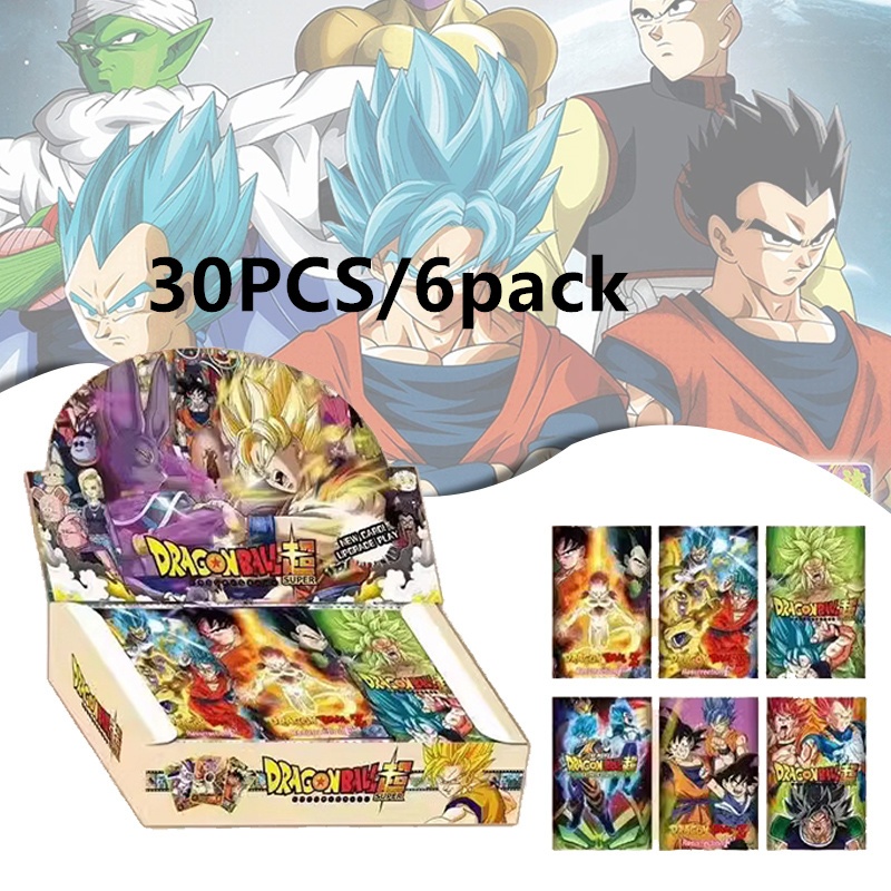 Jual 30pcs Kartu Dragon Ball/Card Dragon Ball 1 Box Dragon Ball Kartu ...