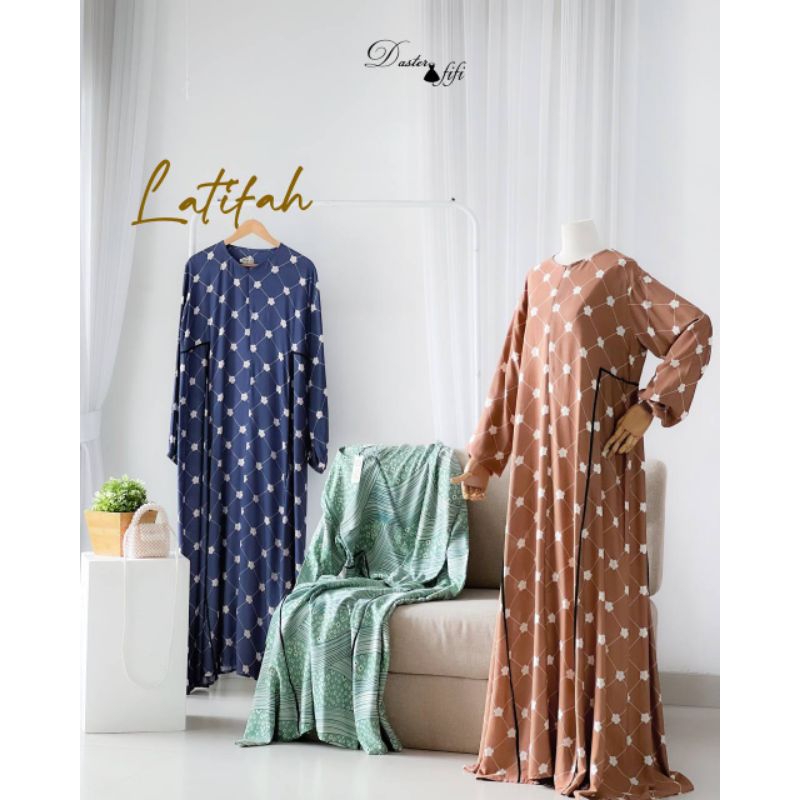 Jual Daster LATIFAH Daster rasa gamisCotton Rayon Viscose premium ...