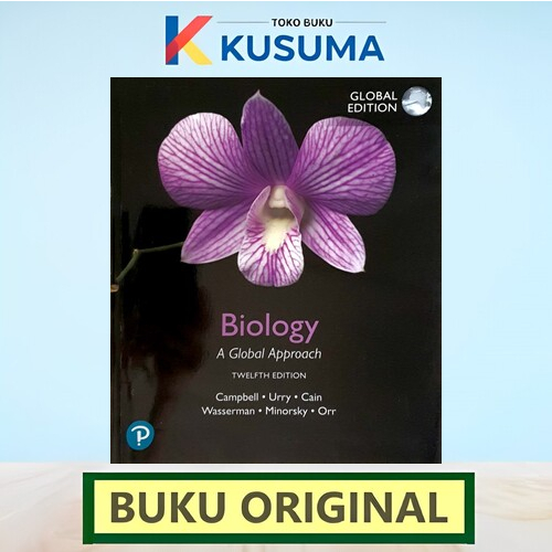 Jual BIOLOGY : A GLOBAL APPROACH 12ED / 12TH EDITION - CAMPBELL