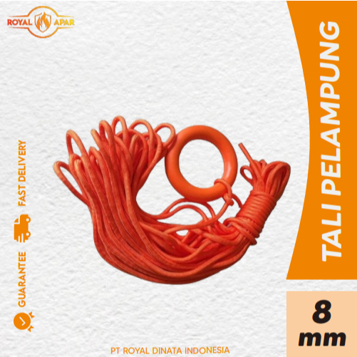 Jual Tali Pelampung 8mm / Floating Ring Buoy / Rescue Rope 8 MM ...