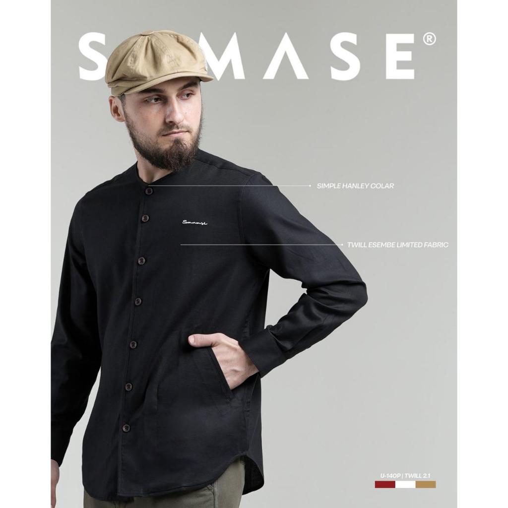 Jual SAMASE Kemko Basic Lengan Panjang Kerah Hanley 01U140P Twill ...