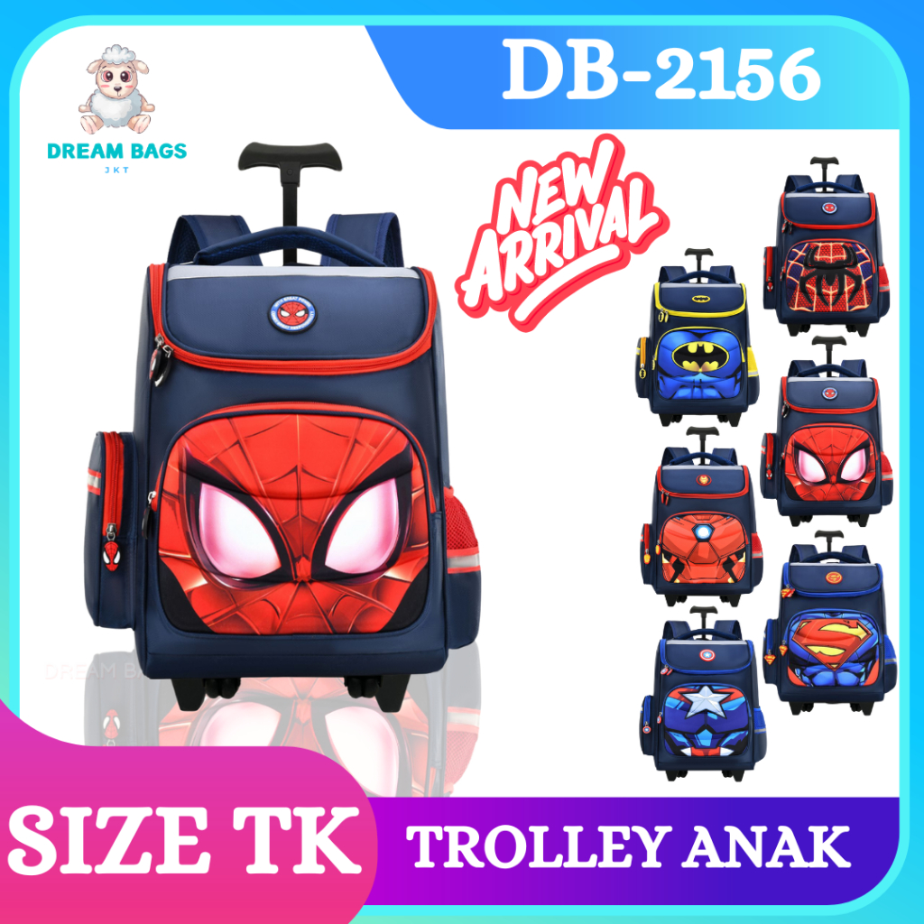 Jual Tas Troli Anak TK PAUD Import Terbaru Tas Koper Anak TK