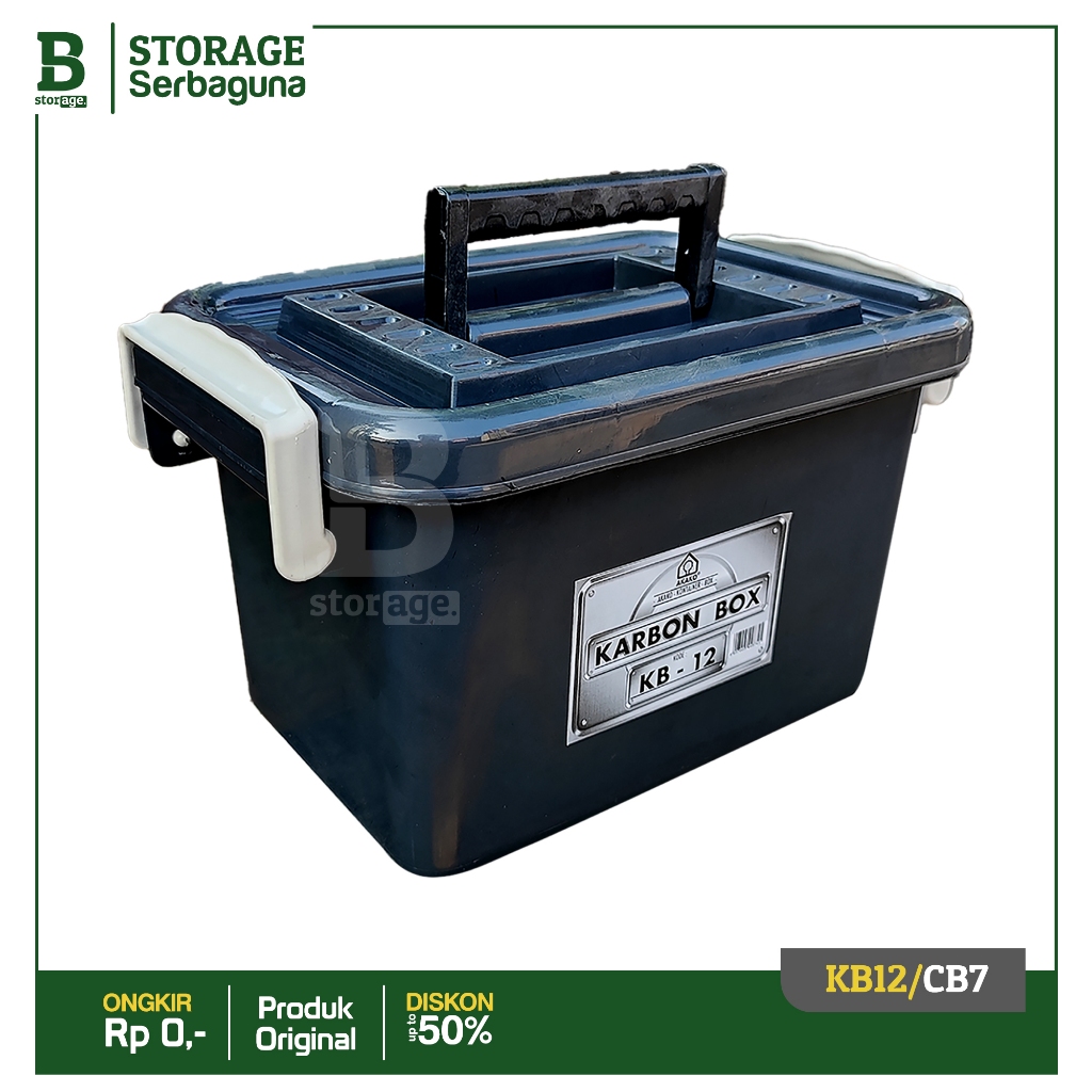 Jual Container Box Kecil kb12 L Kotak Penyimpanan Kecil 7 Liter dengan ...