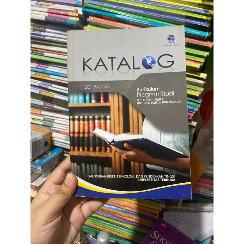 Jual Katalog kurikulum program studi universitas terbuka 2019/2020 ...